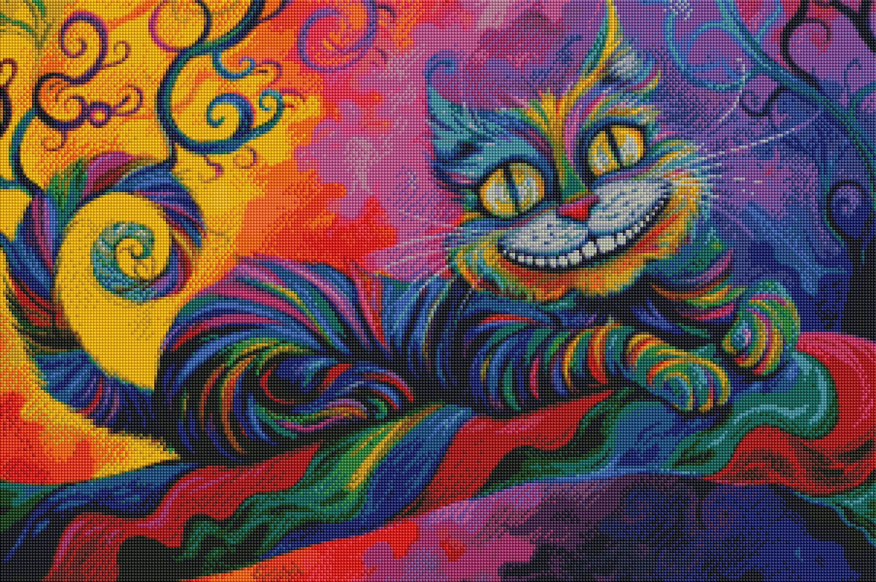 Cheshire Cat 2: Madness in Colour by Ryan James