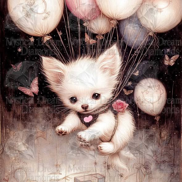 Chihuahua Moonride by Cocomarshmallow Art