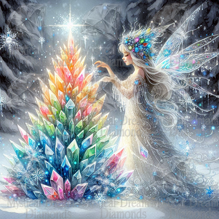 Christmas Tree Fairy by Cocomarshmallow Art