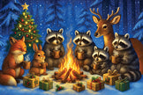 Christmas Forest Holiday Cheer by Kimberly McGuiness