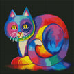 Chromatic Catitude by Nick Gustafson (Hand Rendered)
