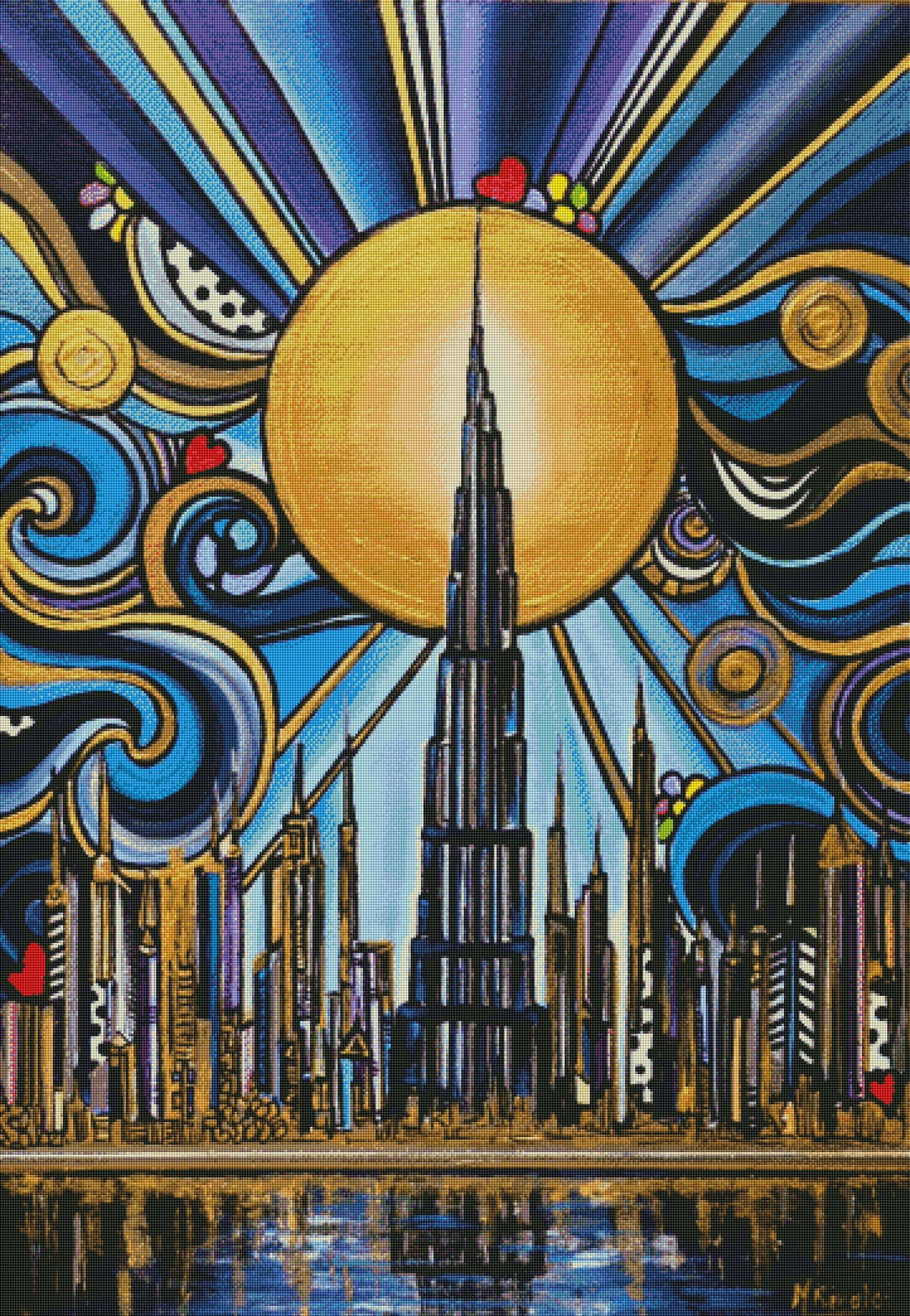 City of Golden Dreams by Mariella Rinaldi