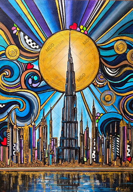 City of Golden Dreams by Mariella Rinaldi