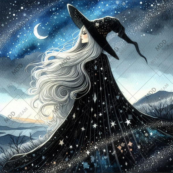 Cloaked in Constellations by Dreamy Witch