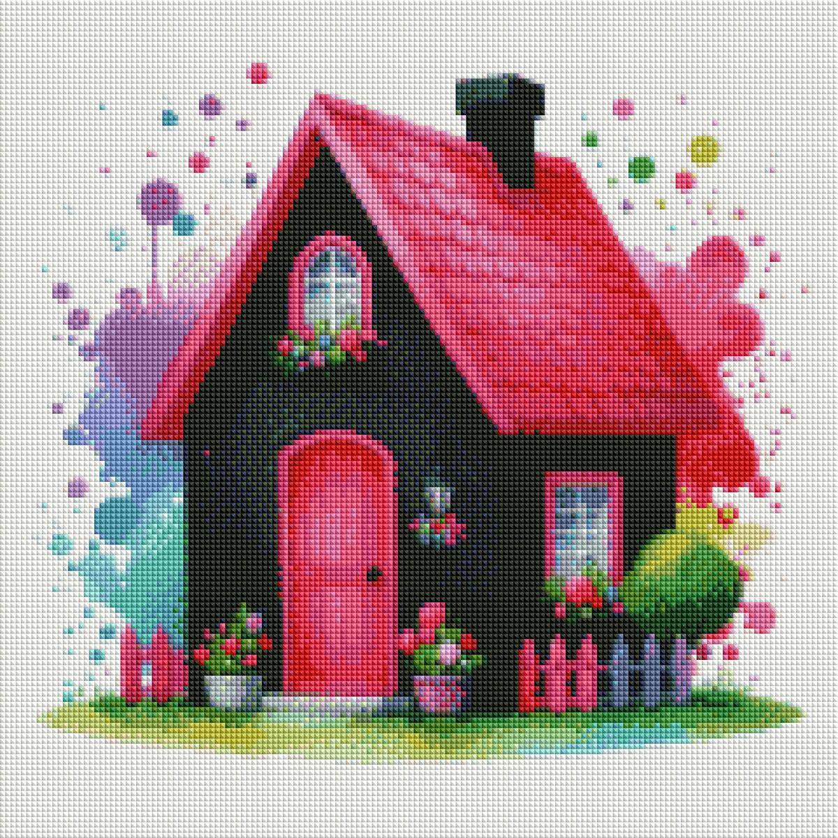 Colorful Home by Cocomarshmallow Art