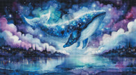 Constellation Whale by Cocomarshmallow Art