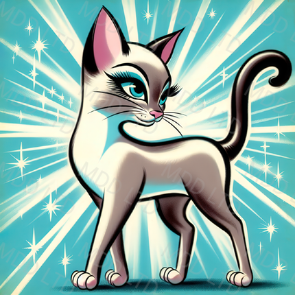 Cool Whiskers by Cocomarshmallow Art