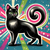 Cool Cat by Cocomarshmallow Art