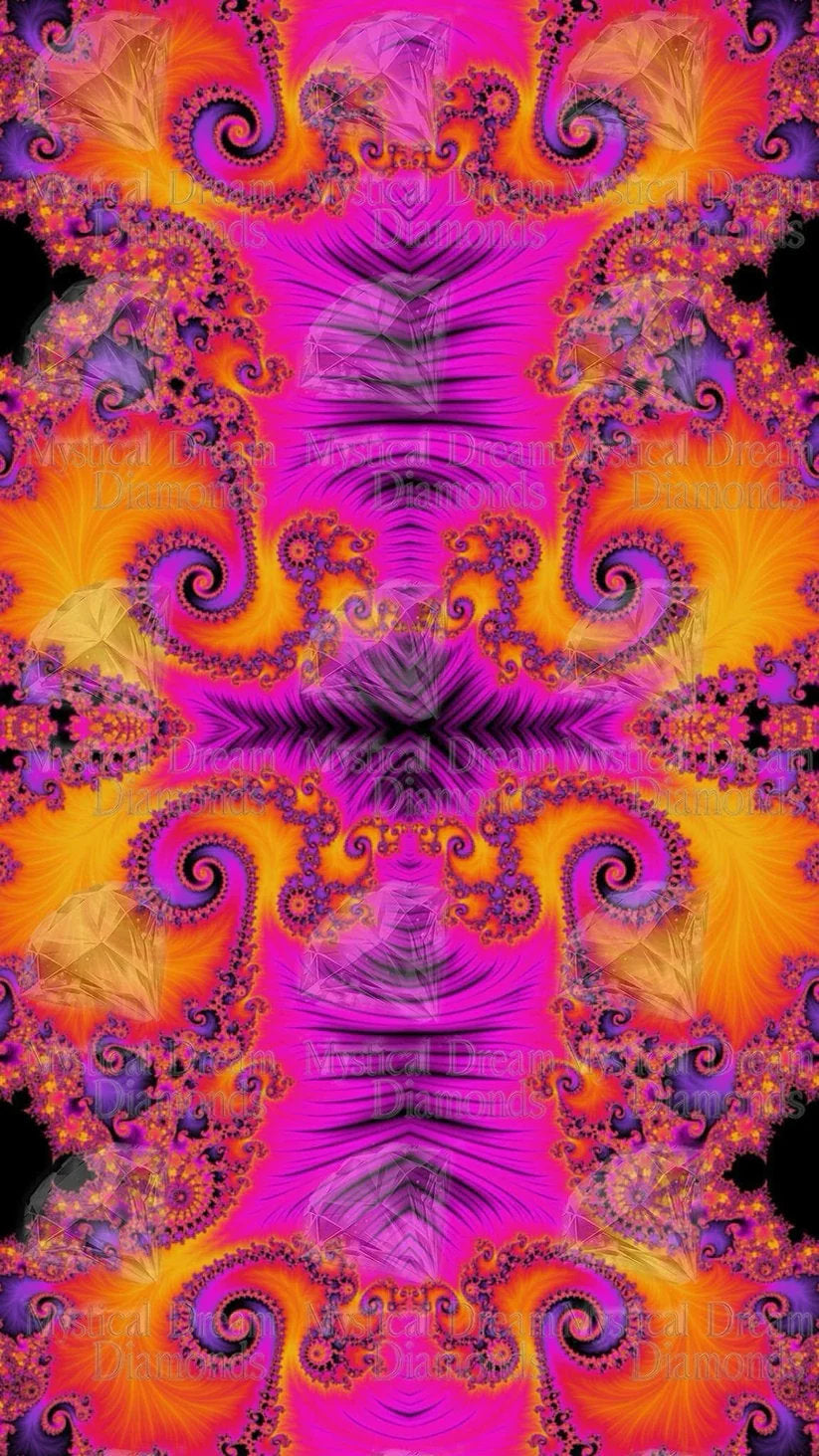 Fuchsia Vortex by Becca Tindol