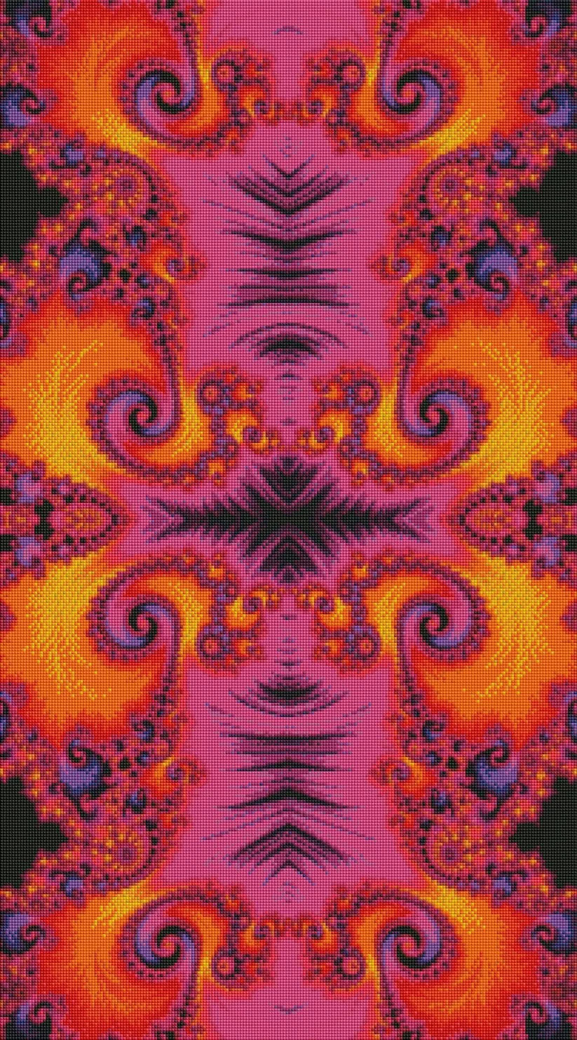 Fuchsia Vortex by Becca Tindol