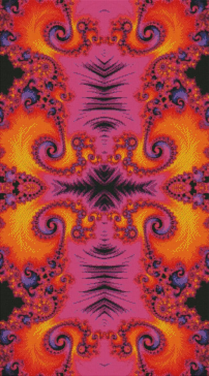 Fuchsia Vortex by Becca Tindol