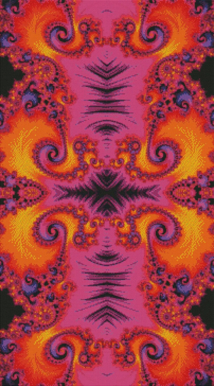 Fuchsia Vortex by Becca Tindol