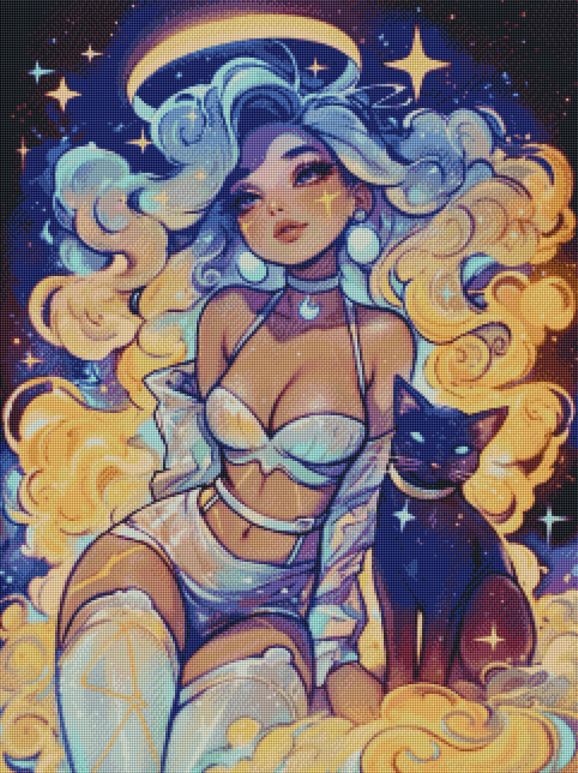 Cosmic Showgirl by Miss Ai. Princess