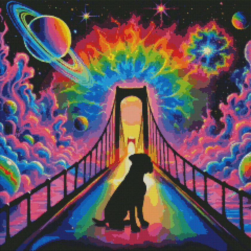 Cosmic Way by Cocomarshmallow Art