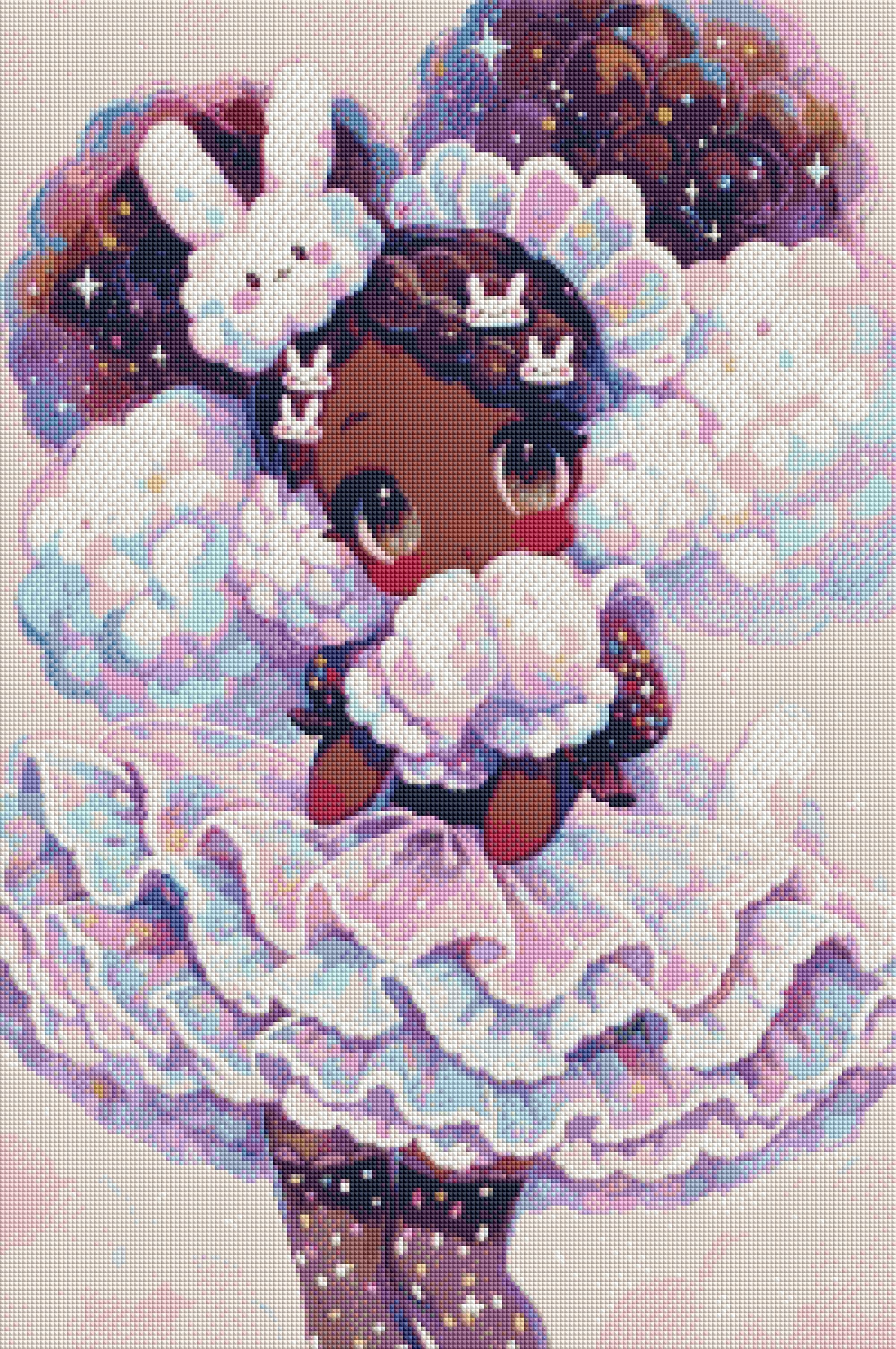 Cotton Candy Bunny by CydVenom