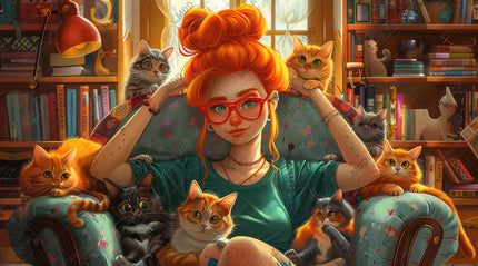 Crazy Cat Lady by Steven Lindon