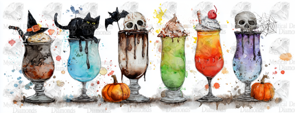 Creepy Cocktails by Cocomarshmallow Art