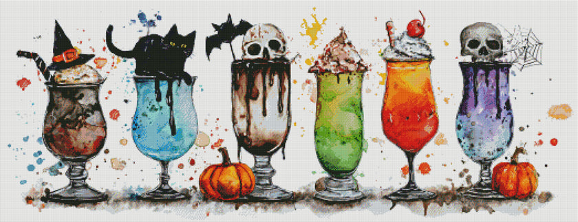 Creepy Cocktails by Cocomarshmallow Art