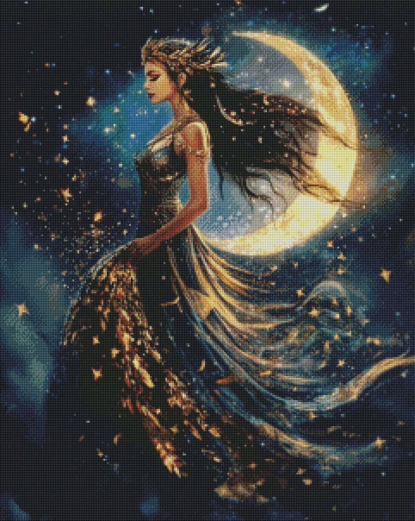 Crescent Moon Garden by Rowan