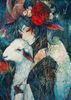 Crimson Crown & Ivory Calm by Sakura