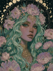 Crowned By The Moon by Ai. Duchess diamond painting kit