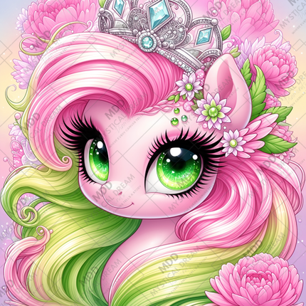 Crowned in Pink by Cocomarshmallow Art