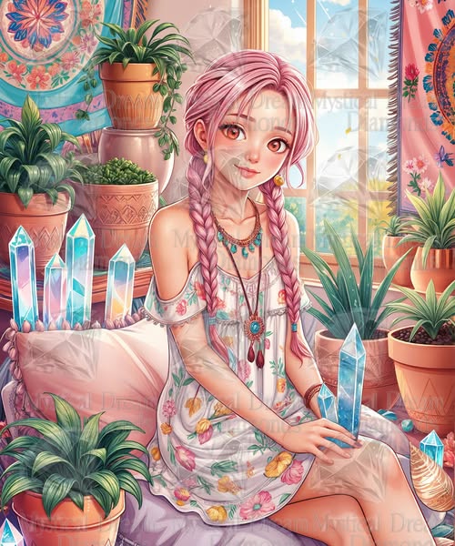 Crystal Serenity by Laura Peres