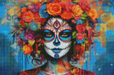 Day of the Dead by Ryan James (Hand Rendered)