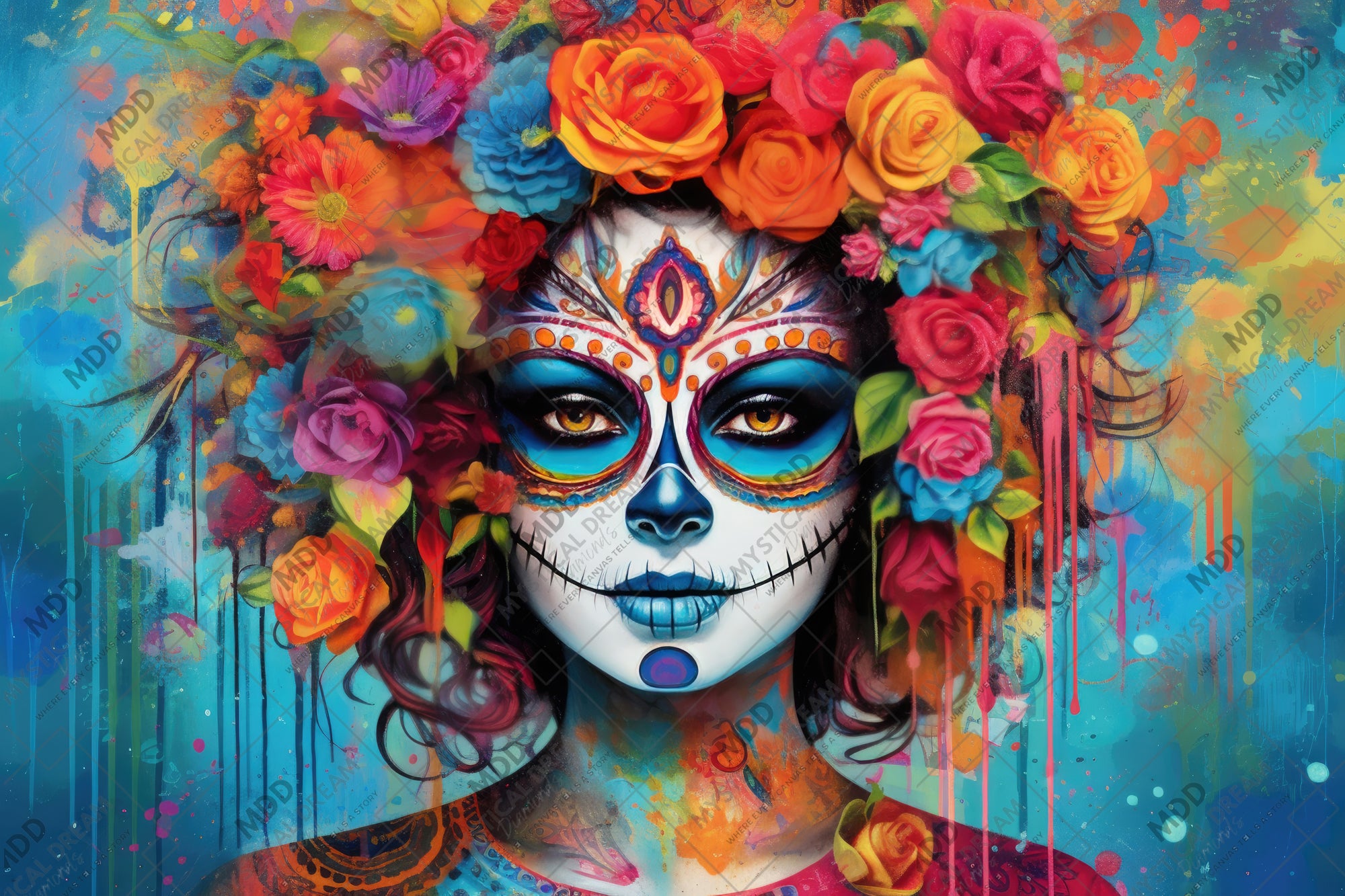 Day of the Dead by Ryan James (Hand Rendered)