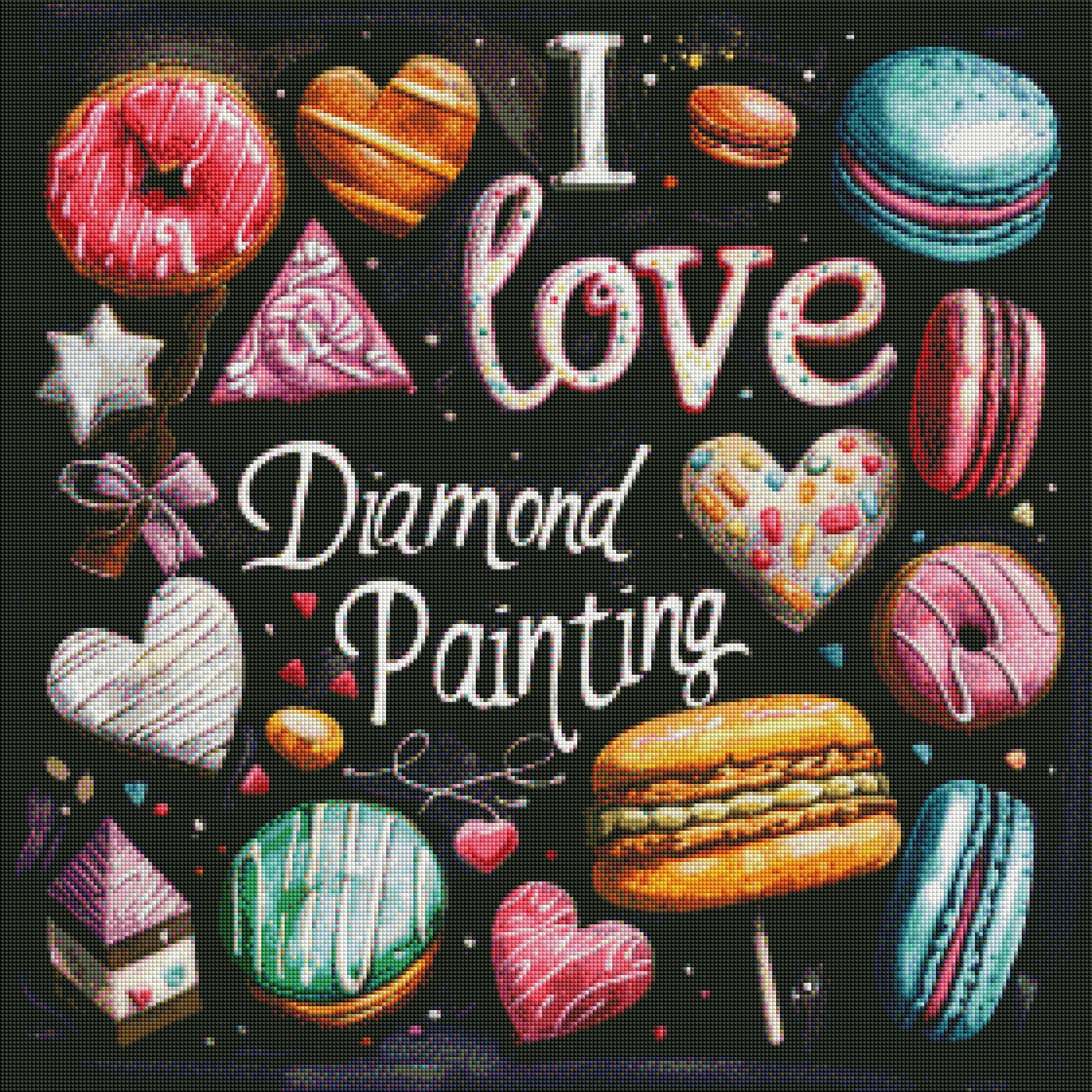 Diamond Painting Candy Craze by Sakura