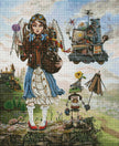 Dorothy Goes to a Magical School by Cheryl Baker (Hand Rendered)