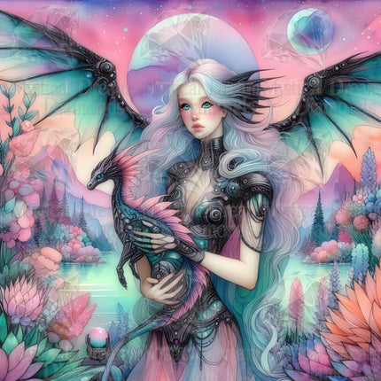Dragon Mother by Cocomarshmallow Art
