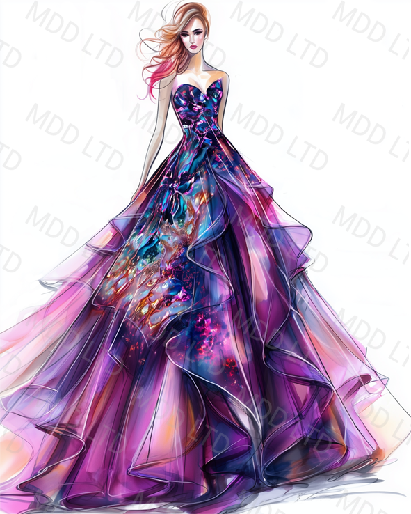 Dream Dress Divine by Myst.Does.Ai