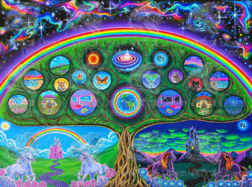 Dream Tree by Becca Tindol (Hand Rendered)