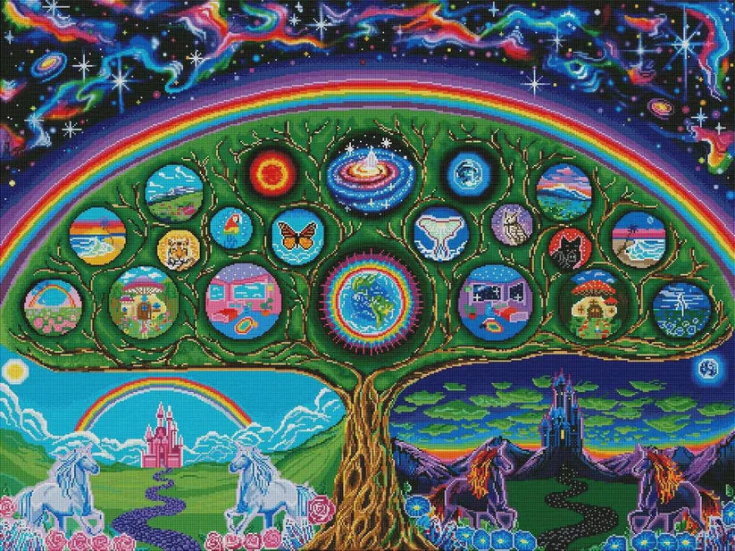 Dream Tree by Becca Tindol (Hand Rendered)