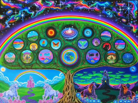 Dream Tree by Becca Tindol (Hand Rendered)