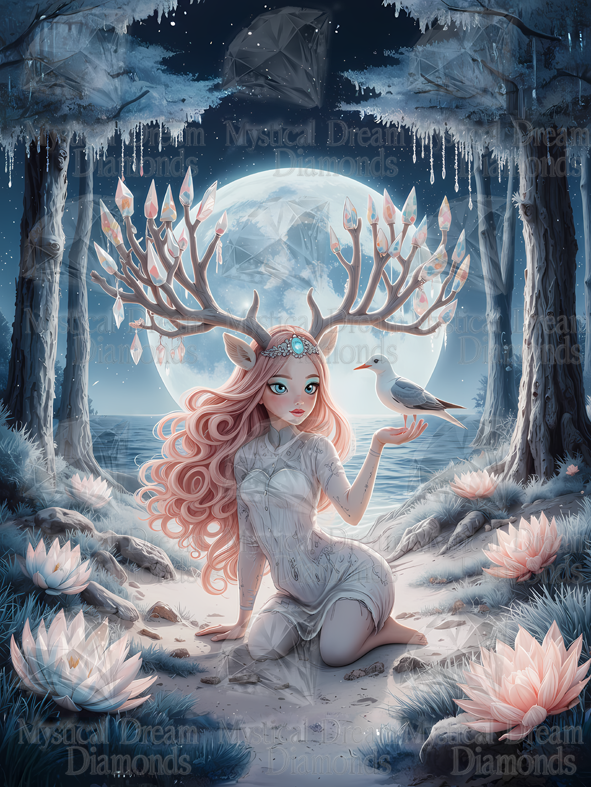 Dream Of The Deer Spirit by Laura Peres