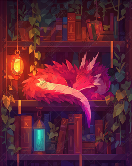 Dreams Between Pages by Myst.Does.Ai (Hand Rendered)