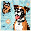 Dreamy Doggy by Cocomarshmallow Art