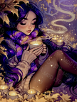 Drifting in Honeylight by Miss Ai. Princess