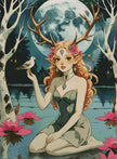 Echoes of the Lunar Nymph by Laura Peres