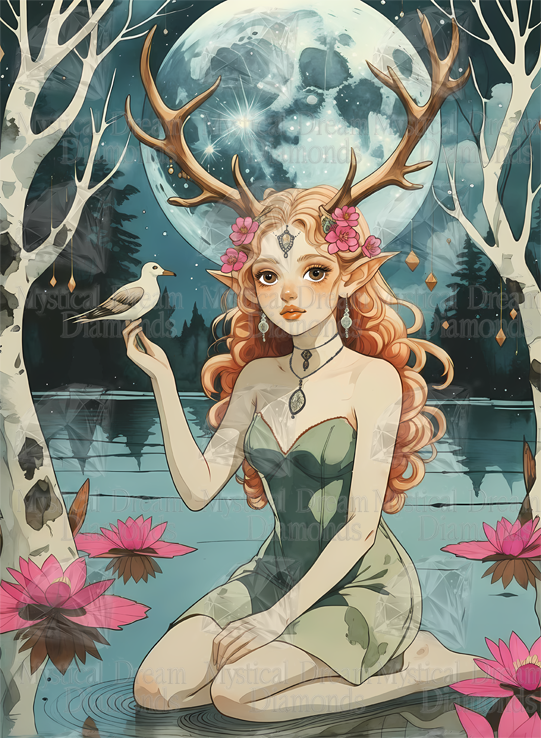 Echoes of the Lunar Nymph by Laura Peres