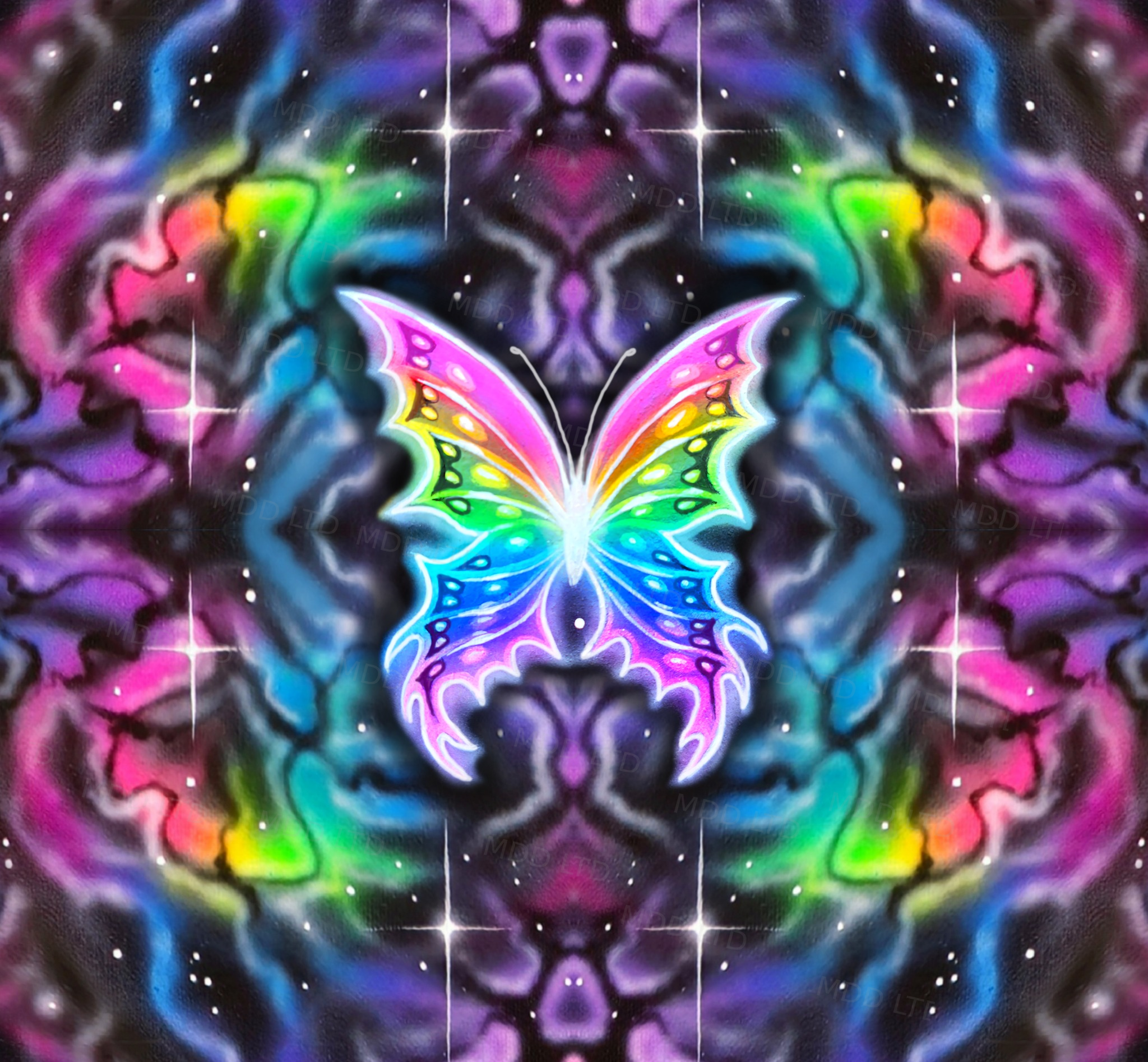 Electric Butterfly by Becca Tindol