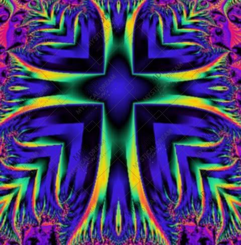 Electro Cross by Becca Tindol (Hand Rendered)