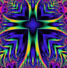 Electro Cross by Becca Tindol (Hand Rendered)