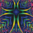 Electro Cross by Becca Tindol (Hand Rendered)