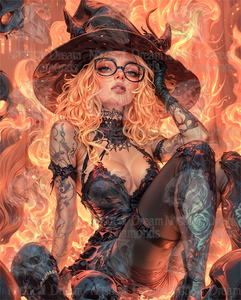 Elemental Witch Fire by Miss Ai. Princess