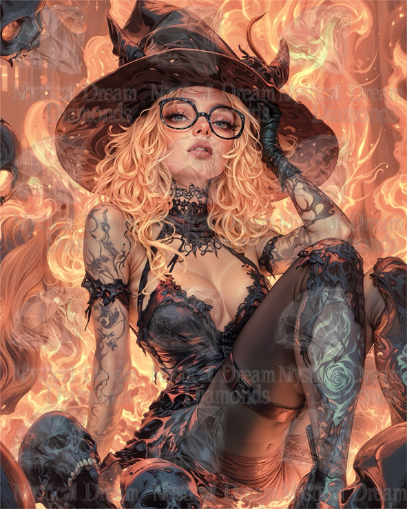 Elemental Witch Fire by Miss Ai. Princess