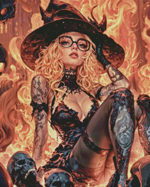 Elemental Witch Fire by Miss Ai. Princess