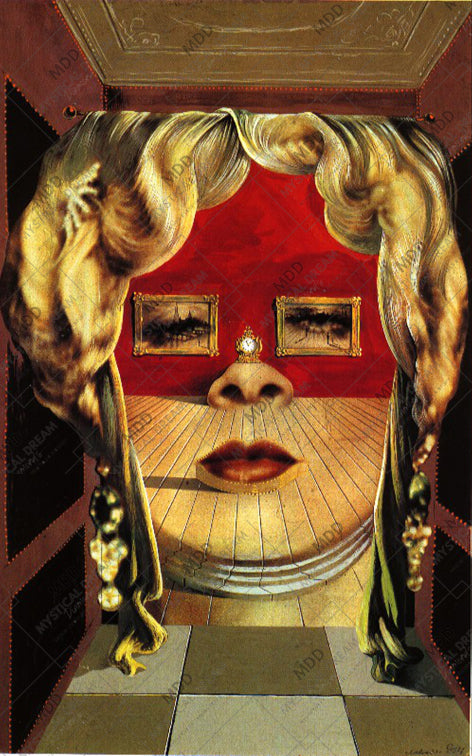 Face of Mae West by MDD Masters